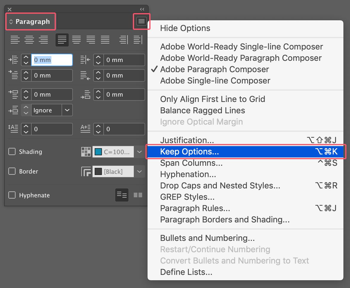 The Power of Keep Options in InDesign